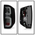 Toyota Tundra 2014-2016 Light Bar LED Tail Lights - Black Smoke Spyder Auto
