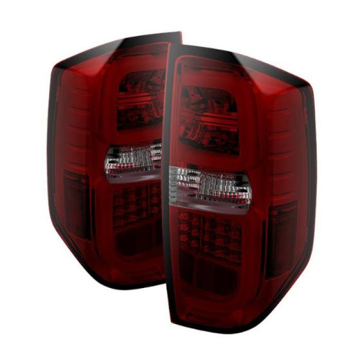 Toyota Tundra 2014-2016 Light Bar LED Tail Lights - Red Smoke Spyder Auto in the group Select car model / Toyota / Tundra 00-06 / Styling at DDESIGN Scandinavia AB (ALT-YD-TTU14-LED-RS)
