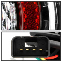 Volkswagen Golf V 06-09 Euro Style Tail Lights - Black Spyder Auto