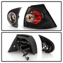 Volkswagen Golf V 06-09 Euro Style Tail Lights - Black Spyder Auto