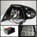 Volkswagen Golf V 06-09 LED TURN SIGNAL LED Tail Lights - Black Spyder Auto