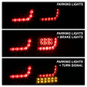 Volkswagen Golf / GTI 10-13 LED Tail Lights - Black Spyder Auto