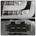 Volkswagen Golf / GTI 10-13 G2 Type With Light Bar LED Tail Lights - Black Spyder Auto