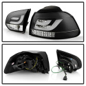 Volkswagen Golf / GTI 10-13 G2 Type With Light Bar LED Tail Lights - Black Spyder Auto