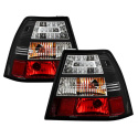 Volkswagen Jetta 99-04 LED Tail Lights - Black Spyder Auto