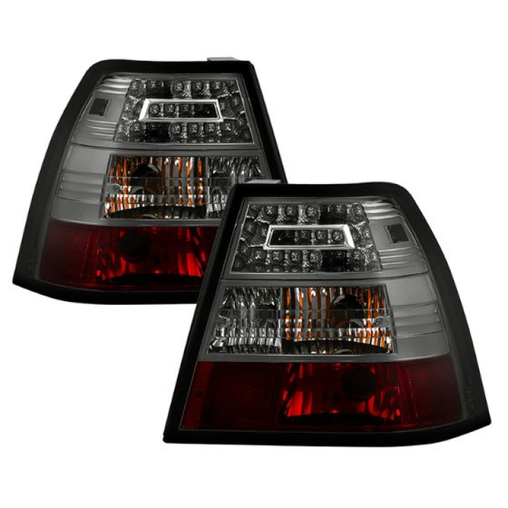 Volkswagen Jetta 99-04 LED Tail Lights - Smoke Spyder Auto in the group Select car model / VW / Jetta 4 99-06 / Styling at DDESIGN Scandinavia AB (ALT-YD-VJ99-LED-SM)