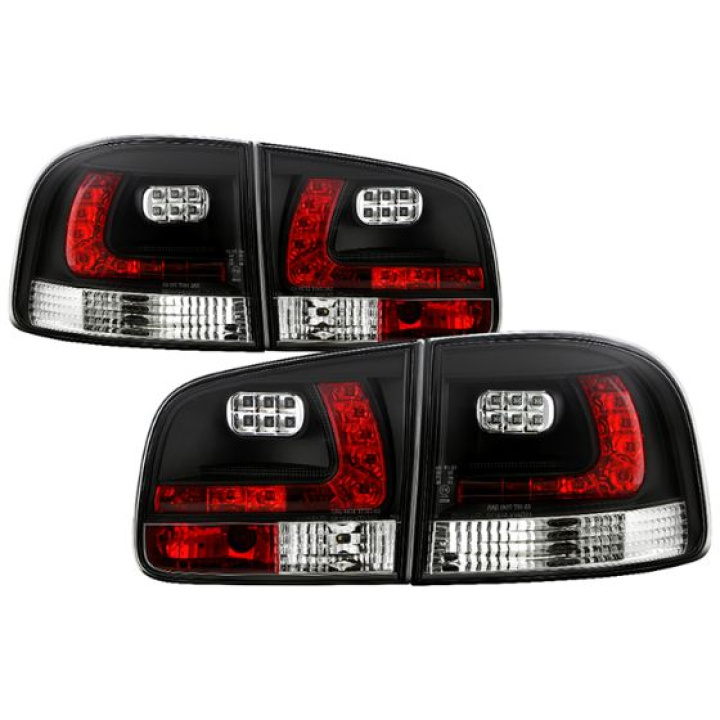 Volkswagen Touareg 03-07 LED Tail Lights - Black Spyder Auto in the group Select car model / VW / Touareg / Styling at DDESIGN Scandinavia AB (ALT-YD-VTOU04-LED-BK)