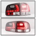 Volkswagen Touareg 03-07 LED Tail Lights - Black Spyder Auto