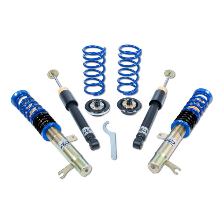 Ford Focus I DAW, DBW, DFW Sedan Height Adjustable Coilovers AP Suspension in the group Select car model / Ford / Focus Mk1 98-04 / Chassis / Suspension at DDESIGN Scandinavia AB (AP-11530010)