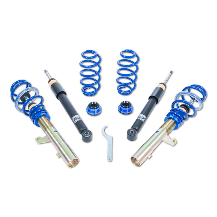 Audi Q3 8U FWD Quattro Fjäderben Ø 55mm / Volkswagen Tiguan 5N FWD / 4wd , Height Adjustable Coilovers AP Suspension in the group Select car model / VW / Tiguan 5N 2007-2016 / Chassis / Shock absorber at DDESIGN Scandinavia AB (AP-11580077)