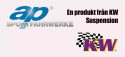 AP Sport Suspension package Audi A3 8V Frontwheeldrive Saloon/Sportback Year 08/12-