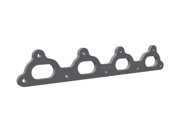 Exhaust Manifold Flange Volvo B234 16v - Mild Steel, 10mm in the group Select car model / Volvo / 740 - 745 - 760 1984-1992 / Tuning at DDESIGN Scandinavia AB (AS-007004-01)