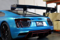 Audi R8 2016+ GTC-500 Adjustable Wing, with Carbon Fiber Active Spoiler Panel Replacement 71\'\' APR Performance
