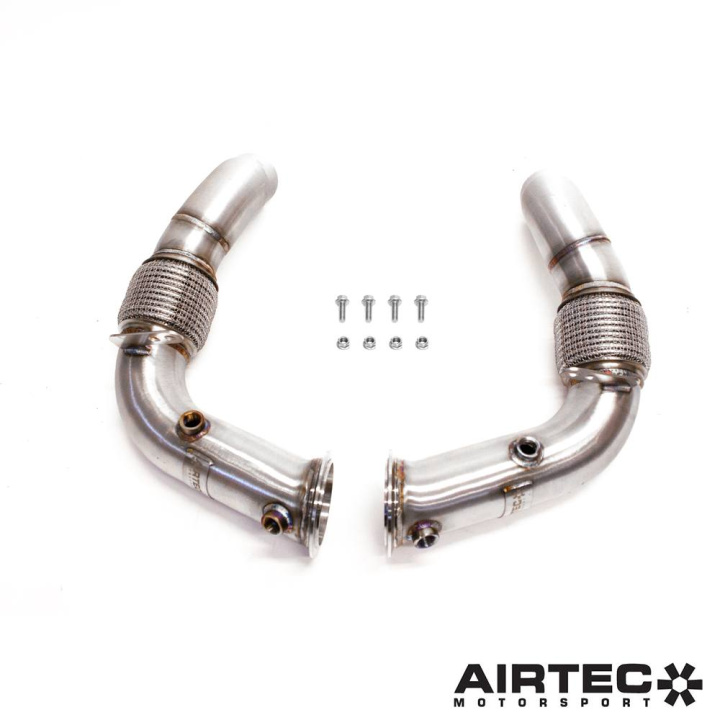 BMW M5 / M6 F-Serie S63 De-cat Downpipes AirTec in the group Select car model / BMW / 6-series (F06-F12-F13) 12-18 / Tuning / Exhaust at DDESIGN Scandinavia AB (ATEXHBMW2)