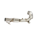 VW Golf R MK7/7.5 2012-2018 De-cat Downpipe & Midpipe AirTec