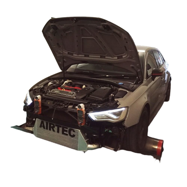 Audi RS3 8V 2015-2020 Intercooler AirTec (With Modified Crash Bar) in the group Select car model / Audi / A3 - S3 - RS3 (8V) 2012-2019 / Tuning / Intercooler & Pipes at DDESIGN Scandinavia AB (ATINTVAG18-CrashBar)