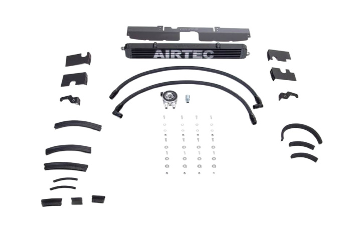 Toyota GR Yaris 2020+ Oil Cooler Stage 3 AirTec in the group Select car model / Toyota / GR Yaris 2020+ / Drivetrain & Engine / Cooling & Hoses at DDESIGN Scandinavia AB (ATMSYGR14)