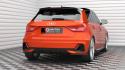 Audi A1 S-Line GB 2018+ Central Rear Splitter Maxton Design