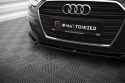 Audi A3 Sportback 8V Facelift 2016-2020 Front Splitter V.1 Maxton Design