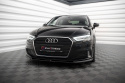 Audi A3 Sportback 8V Facelift 2016-2020 Front Splitter V.2 Maxton Design