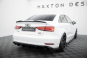 Audi A3 Sedan 8V Facelift 2016-2020 Rear Side Splitters V.2 Maxton Design