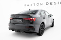 Audi A3 Sedan 8Y 2020-2024 Rear Splitter (with vertical bars) Maxton Design