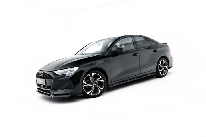 Audi A3 Sedan 8Y Facelift 2024+ Side Skirts Diffusers V.1 Maxton Design in the group Select car model / Audi / A3 - S3 - RS3 (8Y) 2020+ / Styling at DDESIGN Scandinavia AB (AU-A3-8YF-S-SD1G)