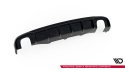 Audi A4 B8 2007-2011 Rear Valance (Version with single exhausts on two sides) Maxton Design
