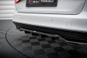 Central Rear Splitter (with Vertical Bars) Audi A4 Competition B8 Facelift Maxton Design