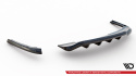 Central Rear Splitter (with Vertical Bars) Audi A4 Competition B8 Facelift Maxton Design