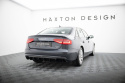 Audi A4 B8 Facelift 2011-2015 Rear Valance (Version with single exhausts on both sides) Maxton Design
