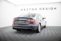 Audi A4 B8 Facelift 2011-2015 Rear Valance (Version without exhausts) Maxton Design