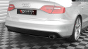 Audi A4 S-Line B8 Facelift 2011-2015 Central Rear Splitter Sedan Maxton Design