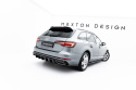 Audi S4 / A4 S-Line Sedan / Avant B9 2016-2019 (With trapezoidal-tips) Rear Valance Maxton Design