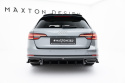 Audi S4 / A4 S-Line Sedan / Avant B9 2016-2019 (With trapezoidal-tips) Rear Valance Maxton Design
