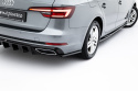 Rear Side Splitters Audi A4 / A4 S-Line / S4 Sedan / Avant B9 Maxton Design