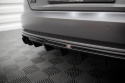 Audi A4 S-line B9 2015- 2019 Rear Valance (Version with dual exhaust tips on one side) Maxton Design