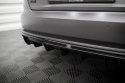 Audi A4 S-line B9 2015- 2019 Rear Valance (Version with single exhaust tips on both sides) Maxton Design