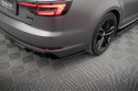 Audi A4 S-line B9 2015- 2019 Rear Side Splitters V.3 Maxton Design