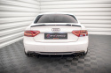 Rear Valance Audi A5 Sportback 8T Facelift (Version with dual exhausts on both sides) Maxton Design