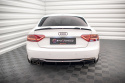 Rear Valance Audi A5 Sportback 8T Facelift  (Version with dual exhausts on one side) Maxton Design