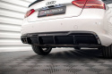 Rear Valance Audi A5 Sportback 8T Facelift  (Version with dual exhausts on one side) Maxton Design