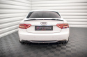 Rear Valance Audi A5 Sportback 8T Facelift (Version with single exhausts on both sides) Maxton Design