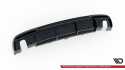 Rear Valance Audi A5 Sportback 8T Facelift (Version with single exhausts on both sides) Maxton Design