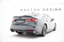 Audi A5 F5 Facelift 2019-2024 Rear Splitter (with vertical bars) Maxton Design