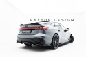Audi A5 S-Line Sedan / Avant B10 2024+ Rear Splitter (with vertical bars) Maxton Design