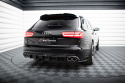 Audi A6 Avant C7 2011-2014 Rear Valance V.1 (Dual outlet on both sides) Maxton Design