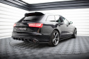 Rear Side Splitters V.3  Audi A6 Avant C7 Maxton Design
