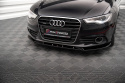 Audi A6 C7 2011-2014 Front Splitter V.2 Maxton Design