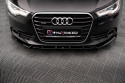 Audi A6 C7 2011-2014 Front Splitter V.2 Maxton Design